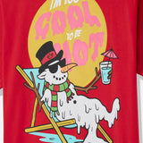 GOAT USA Kids' Snowman T-Shirt