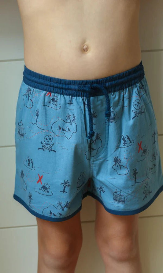 Treasure Map Shorts - Après NJ