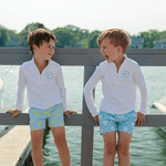 Umbrella Print Kids' Swim Trunks - Après NJ