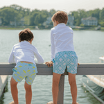 Umbrella Print Kids' Swim Trunks - Après NJ