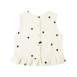 Oceanside Top-Polka Dot