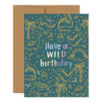 Wild Birthday Greeting Card - Après NJ