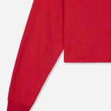 GOAT USA Kids' Happy Holidays Cropped Hooded Sweatshirt