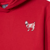 GOAT USA Kids' Happy Holidays Cropped Hooded Sweatshirt