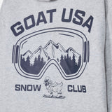 GOAT USA Kids' Snow Club Cropped Hooded Sweatshirt