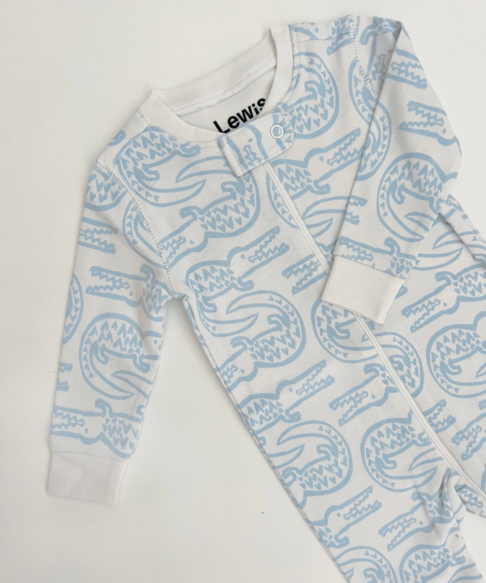 Zip Sleeper - Alligator | Bay Blue - Après NJ