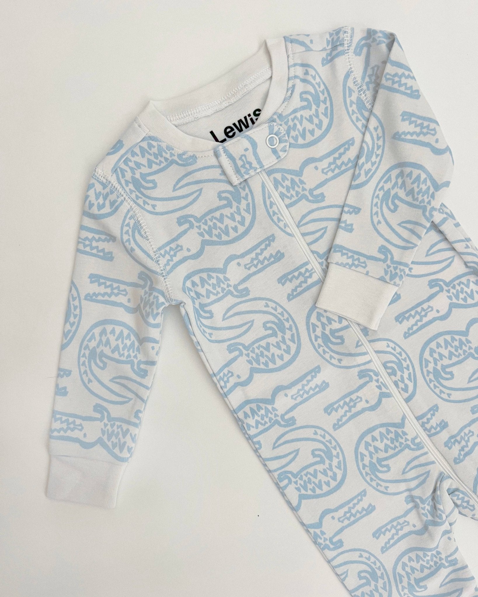 Zip Sleeper - Alligator | Bay Blue - Après NJ